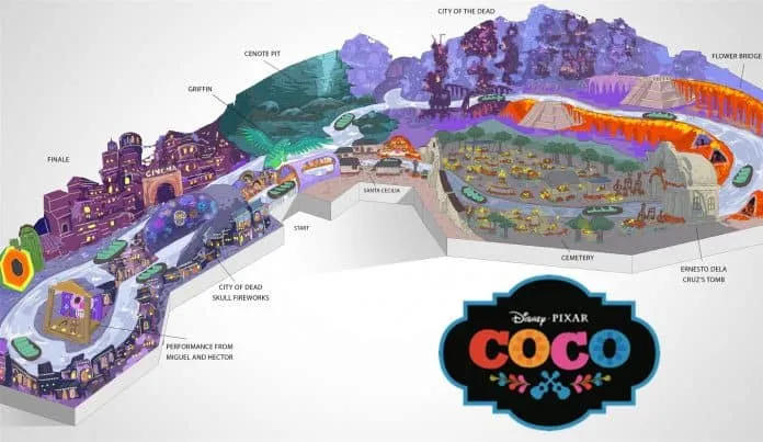 Disney opening new coco ride in Epcot Mexico pavilion