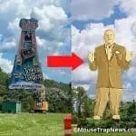 Bob Chapek replacing famous Tower of Terror sign