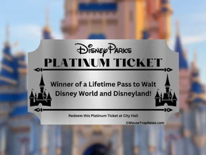 Platinum Ticket Mickey Ice Cream Bar Promotion