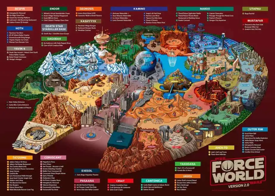 Just announced, Disney World is getting 5th park, Force World