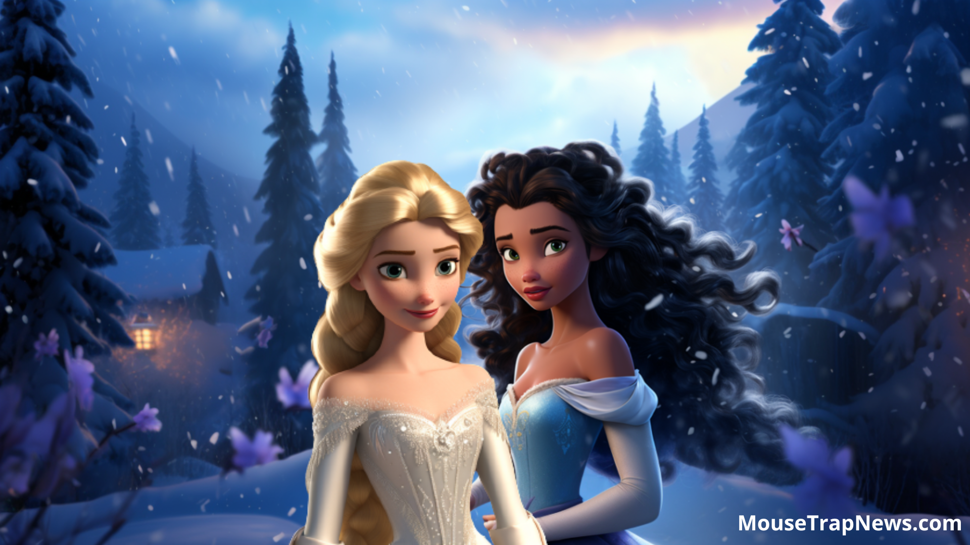 Elsa gets married to a woman in Frozen 3, early concept art