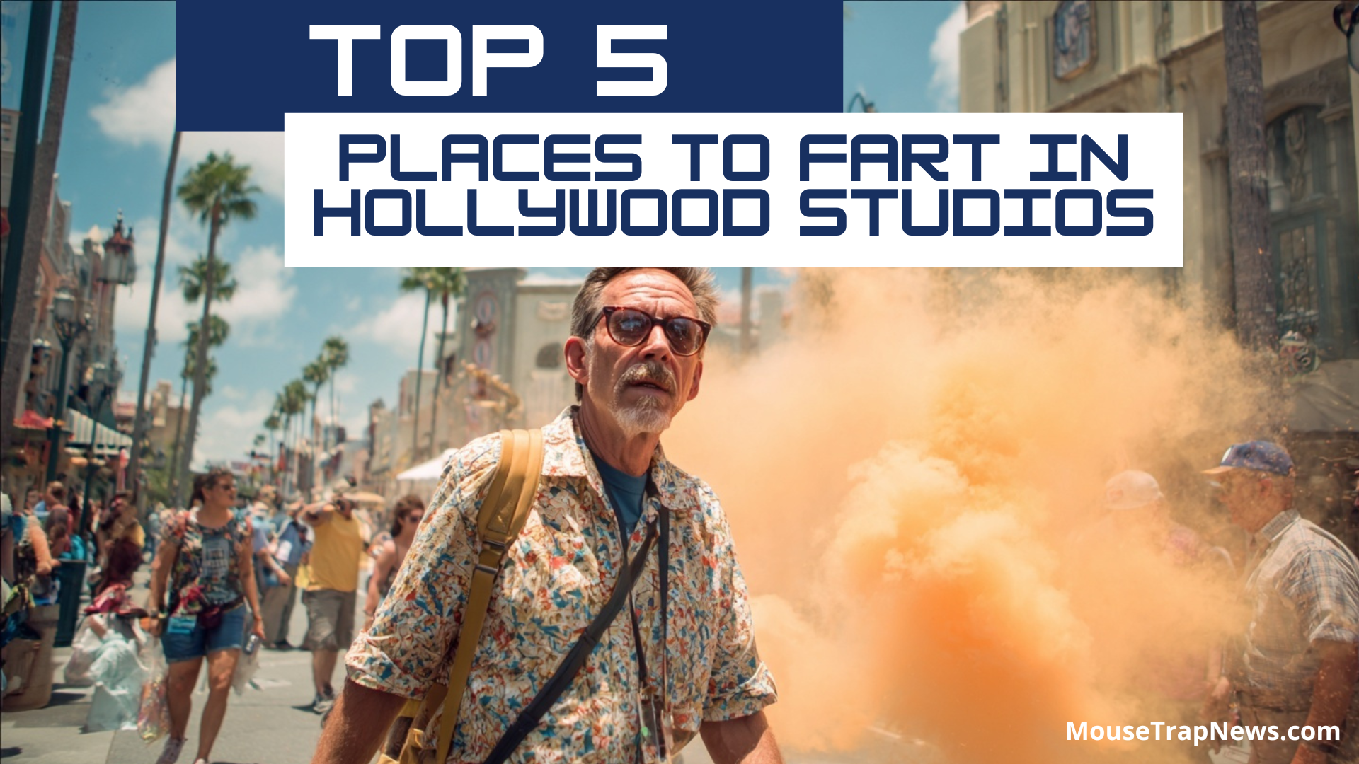 These are the top 5 places to fart in Hollywood Studios