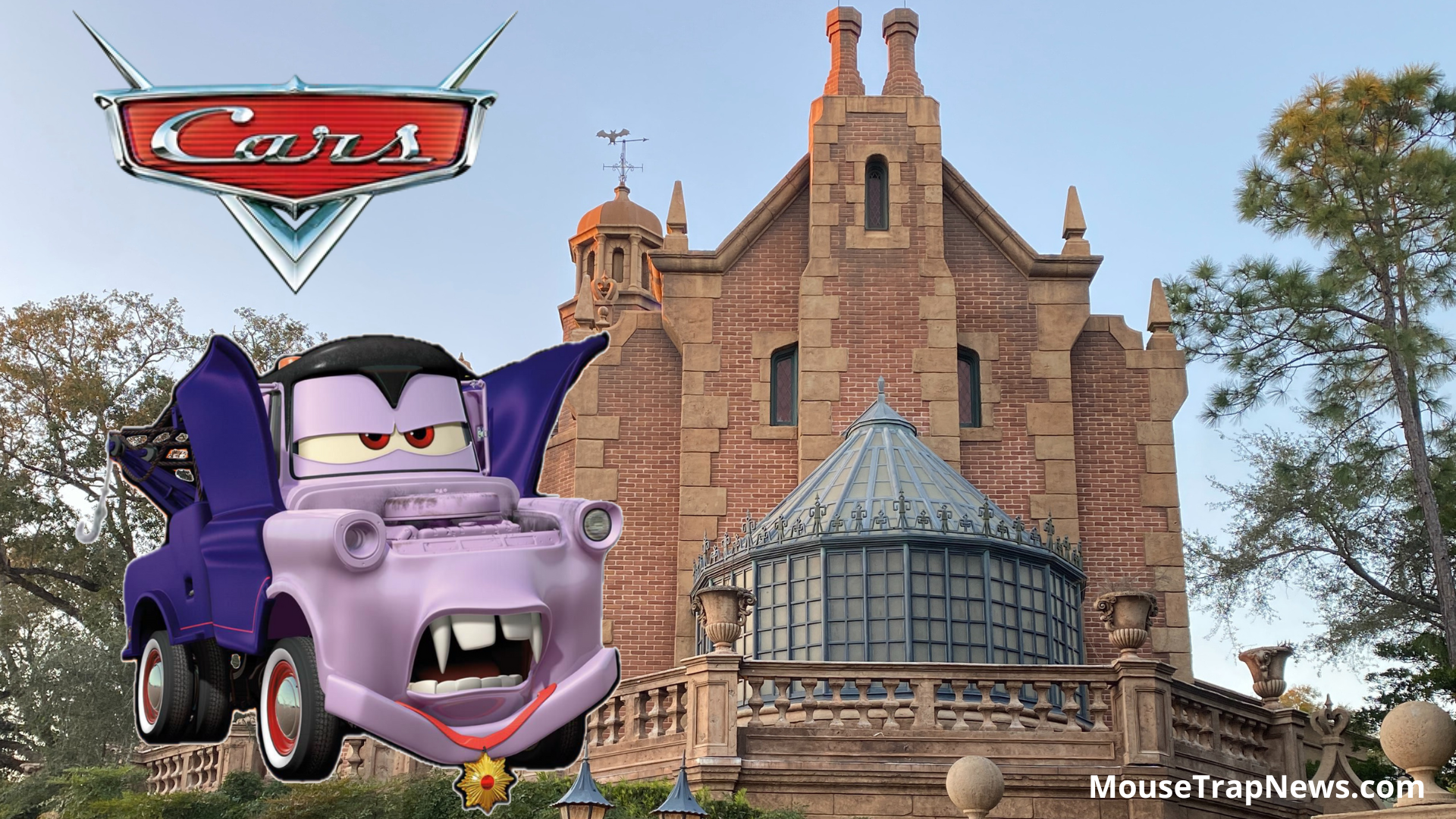 A Cars retheme is coming to the Haunted Mansion