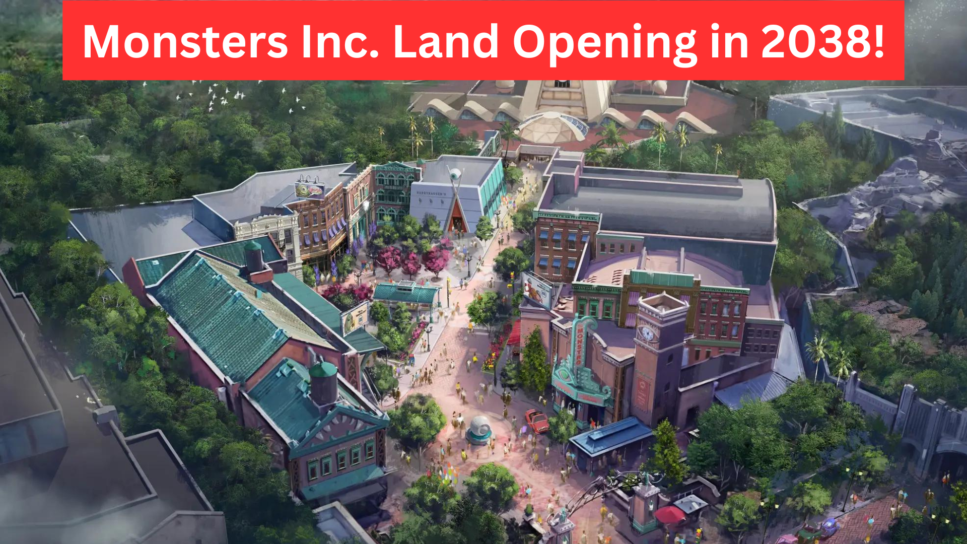 Monsters Inc Land will open in 2038