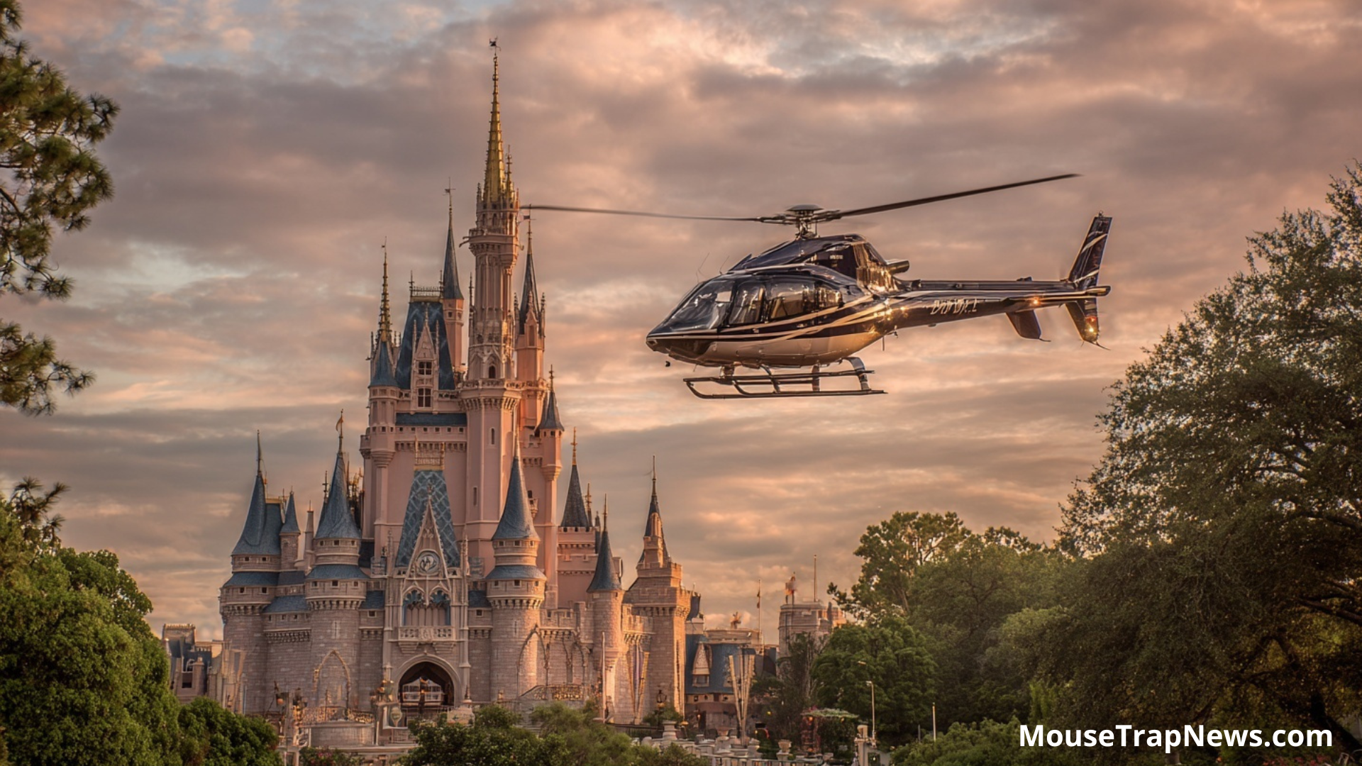 Take a Park Hopper Chopper to and from Disney World parks